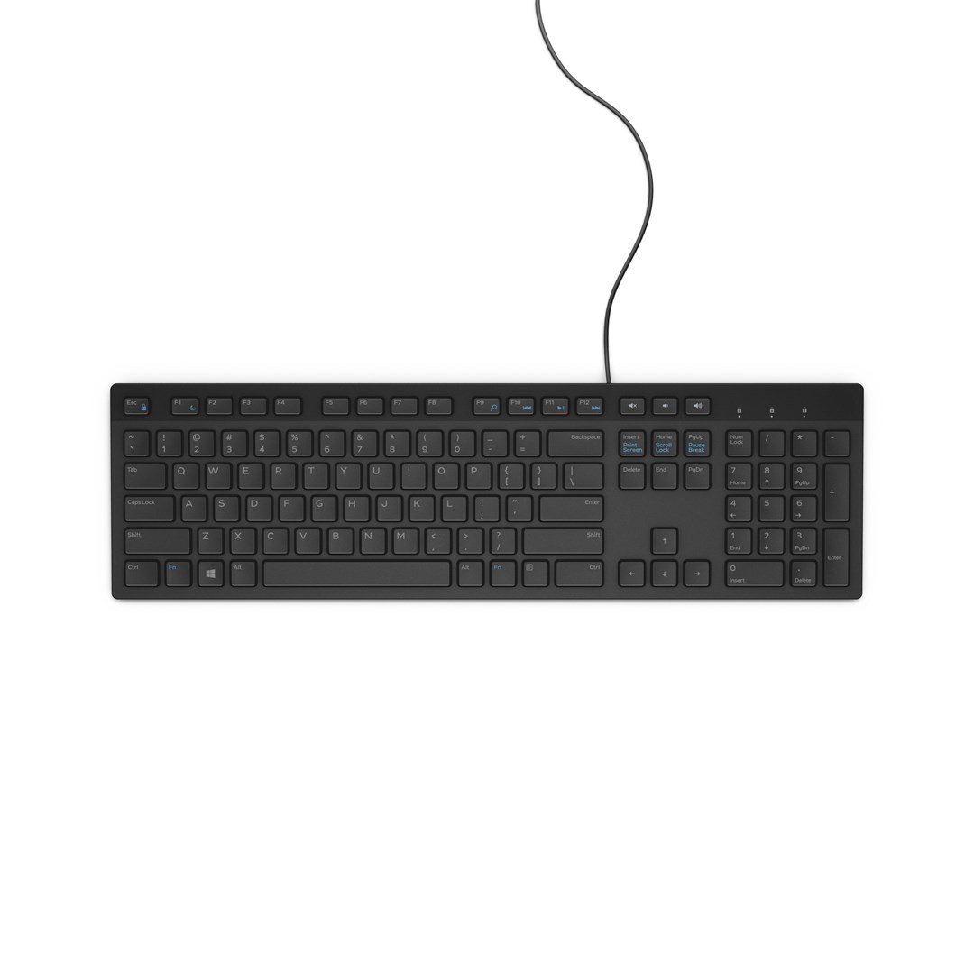Klaviatūra Dell KB216 EN, juoda - 1