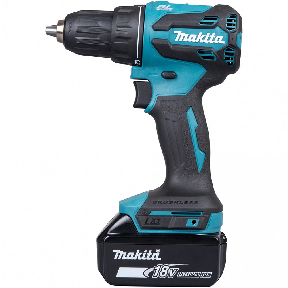 Akumuliatorinis suktuvas-gręžtuvas MAKITA DDF490Z, 18 V, 50/27 Nm, be akumuliatoriaus - 5