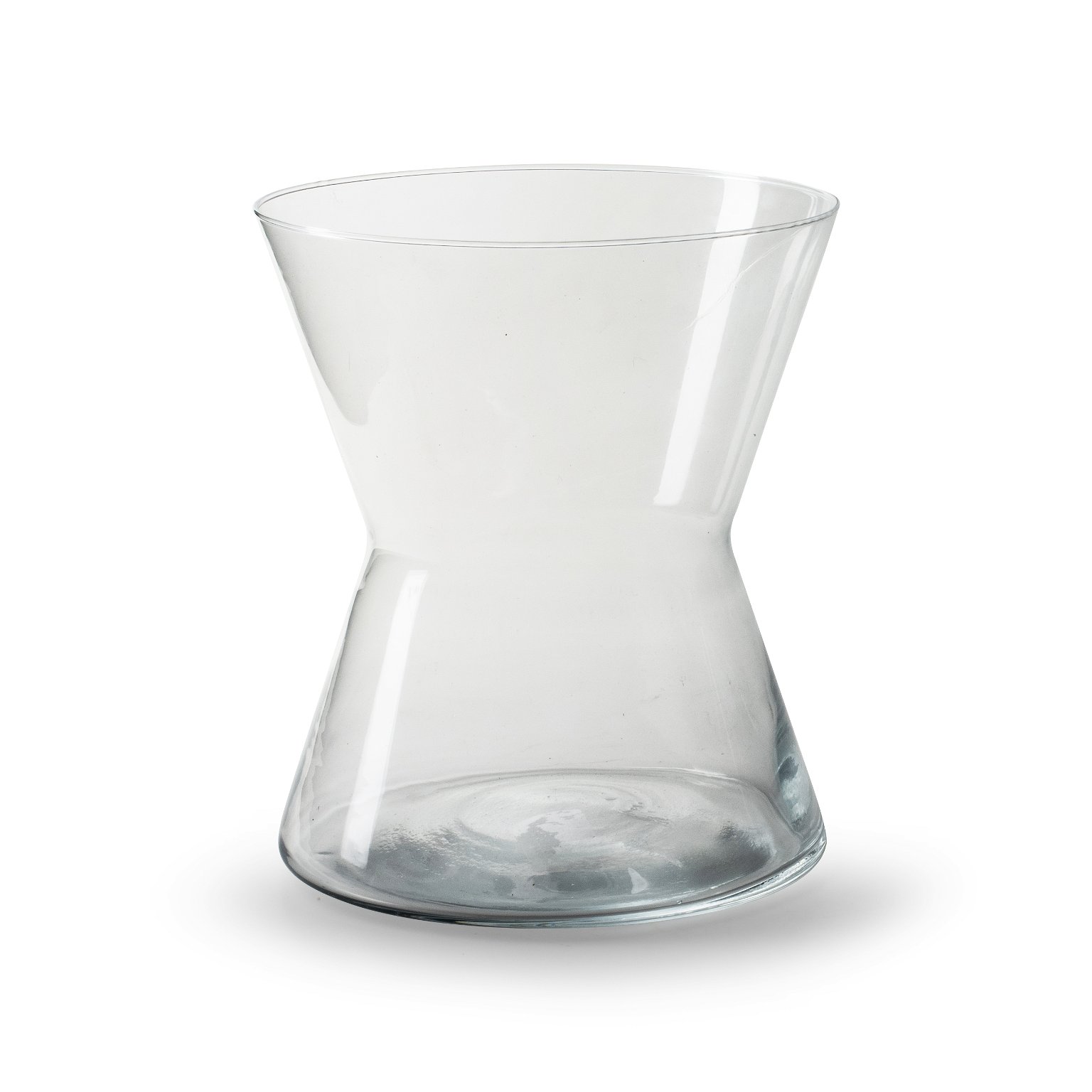 Stiklinė vaza DIABOLO, 17 x 19 cm