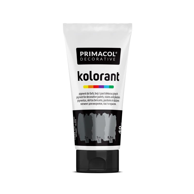 Dažų pigmentas PRIMACOL COLORANT 14, juodos sp., 40 ml