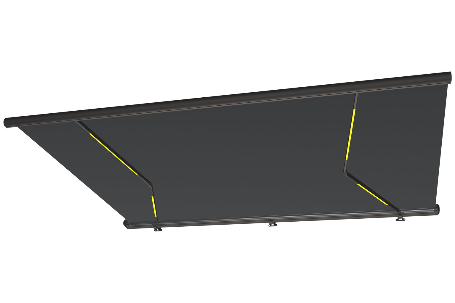 Elektrinė terasos markizė Futura, su LED, 400 x 300 cm, pilka - 4