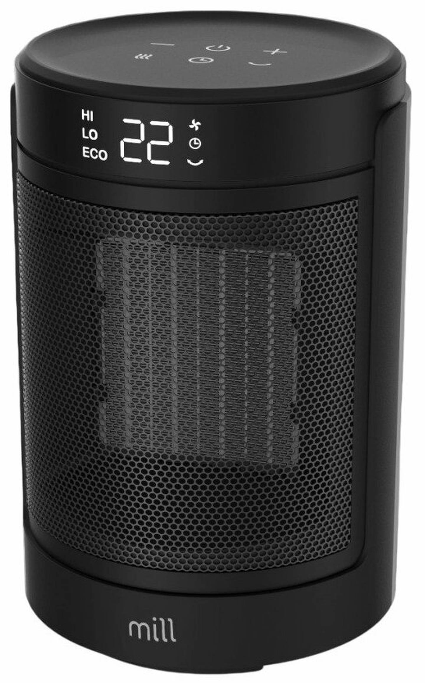 Termoventiliatorius MILL FH1500BLACK, 1500 W-0