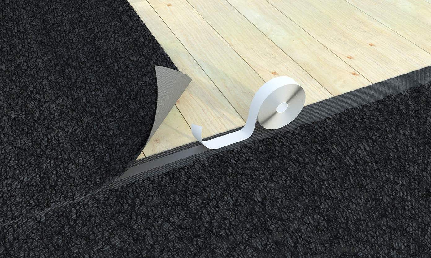 Dvipusė stogų sandarinimo juosta EUROVENT BUTYL PRO, 45 mm x 20 m - 3