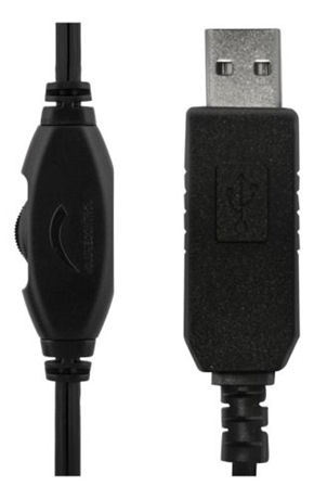 Ausinės DELTACO HL-57, su USB jungtimi-1