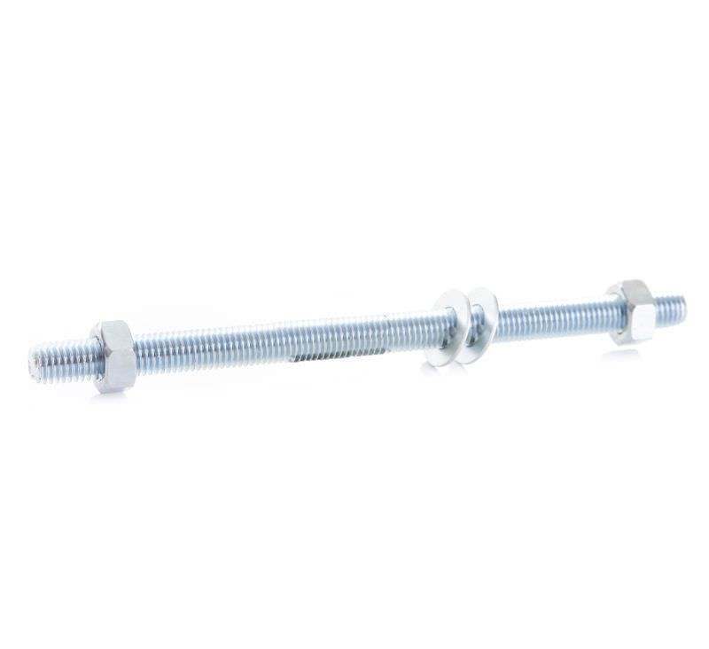 Strypas su veržlėmis ir poveržlėmis, M12 x 400 mm, cinkuotas-0