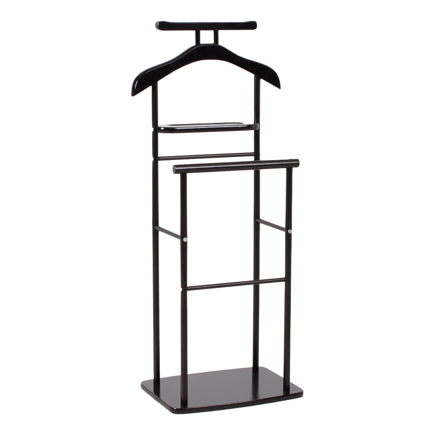 Drabužių kabykla GENT 45x30xH103cm, juoda-0