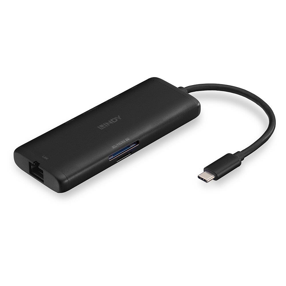 Įvesties/išvesties stotelė USB-C/DST-MINI 43358 LINDY