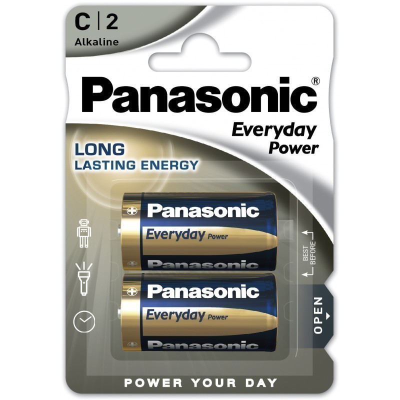 Elementai PANASONIC LR14EPS/2B, 2 vnt.-0