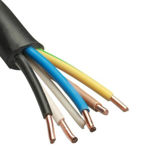 Instaliacinis kabelis, ELPAR CYKY, 5 x 4 mm², 100 m - 2