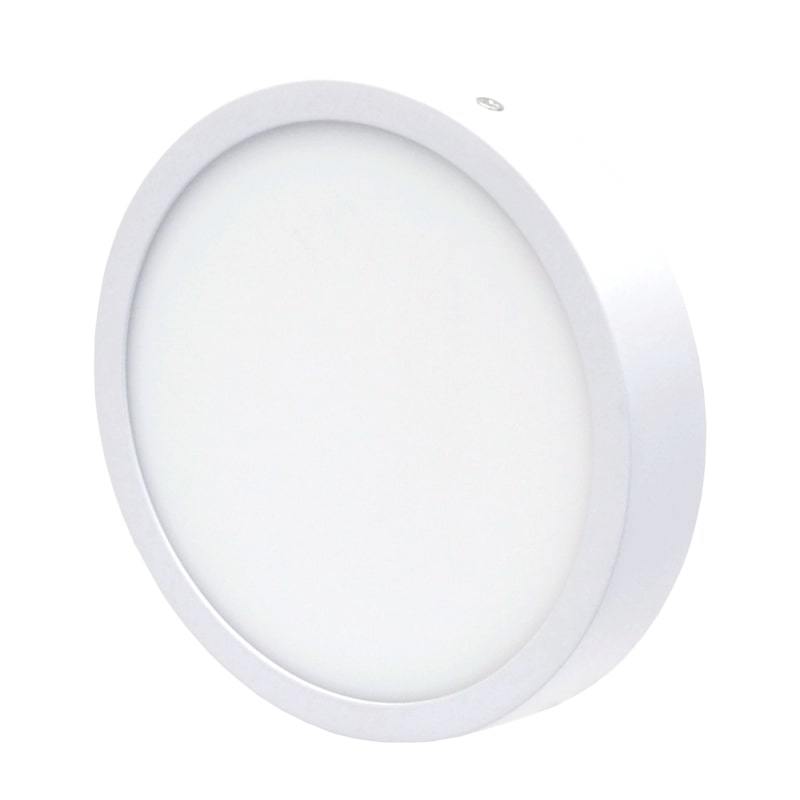 Paviršinė LED panelė TOPE MODENA, IP44, 4000 K, 22 W, 1772 lm, baltos sp., Ø18 x h3,1 cm - 2