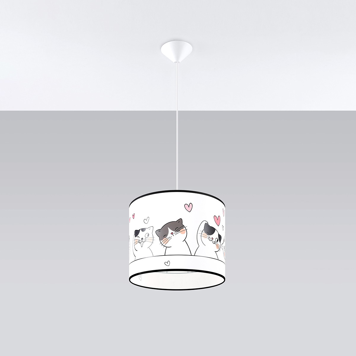 Pakabinamas šviestuvas SOLLUX CAT 30, 1xE27, max 15 W LED, daugiaspalvis - 3