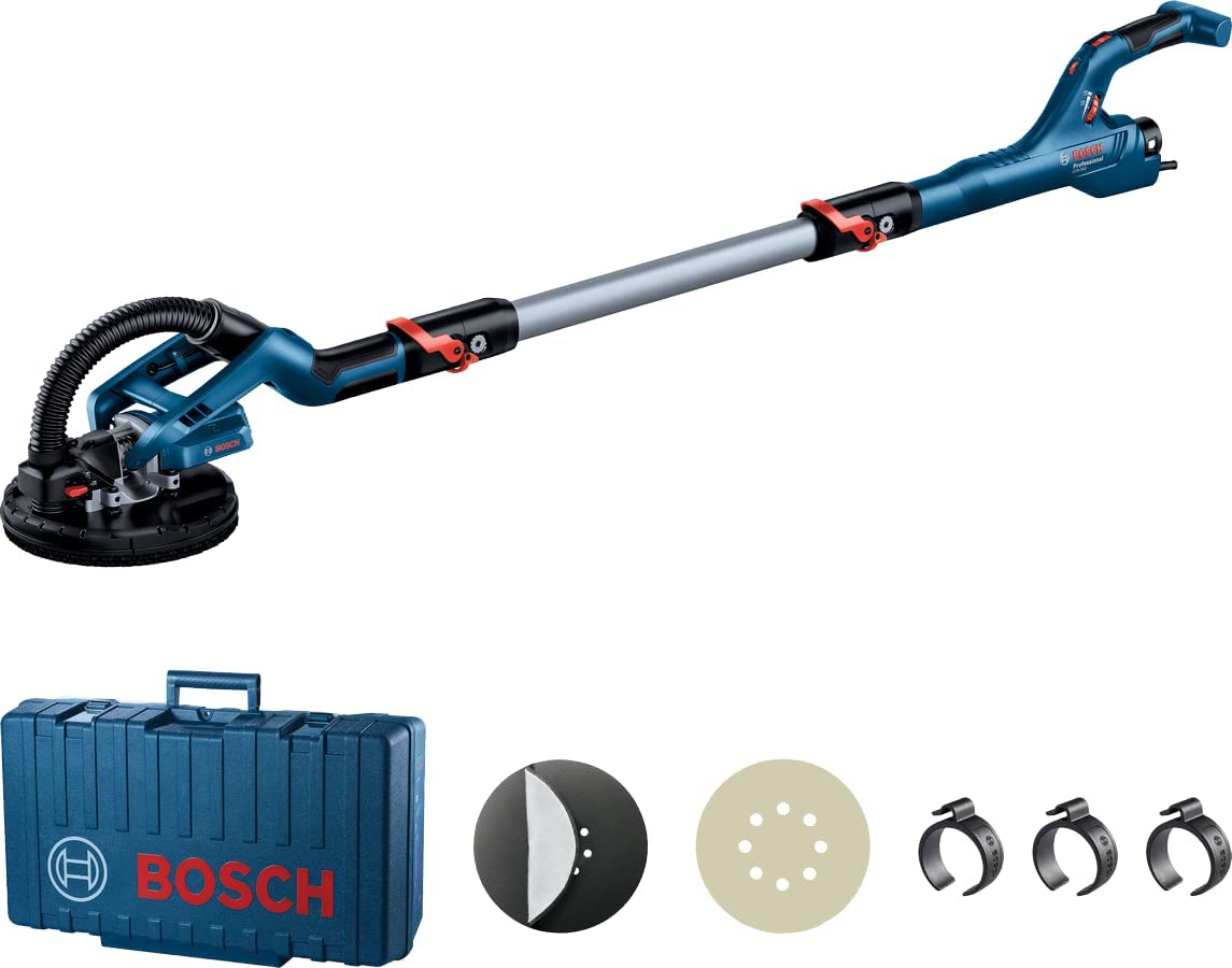 Elektrinis kampinis šlifuoklis BOSCH PRO GTR 55-225 06017D4000, su šepetėliais, 550 W-0