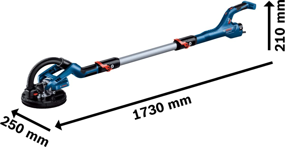Elektrinis kampinis šlifuoklis BOSCH PRO GTR 55-225 06017D4000, su šepetėliais, 550 W - 3