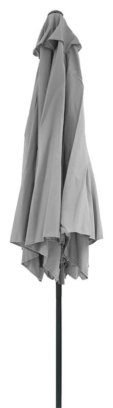 Lauko skėtis Bostonia, skersmuo 270 cm, šviesiai pilkas - 3