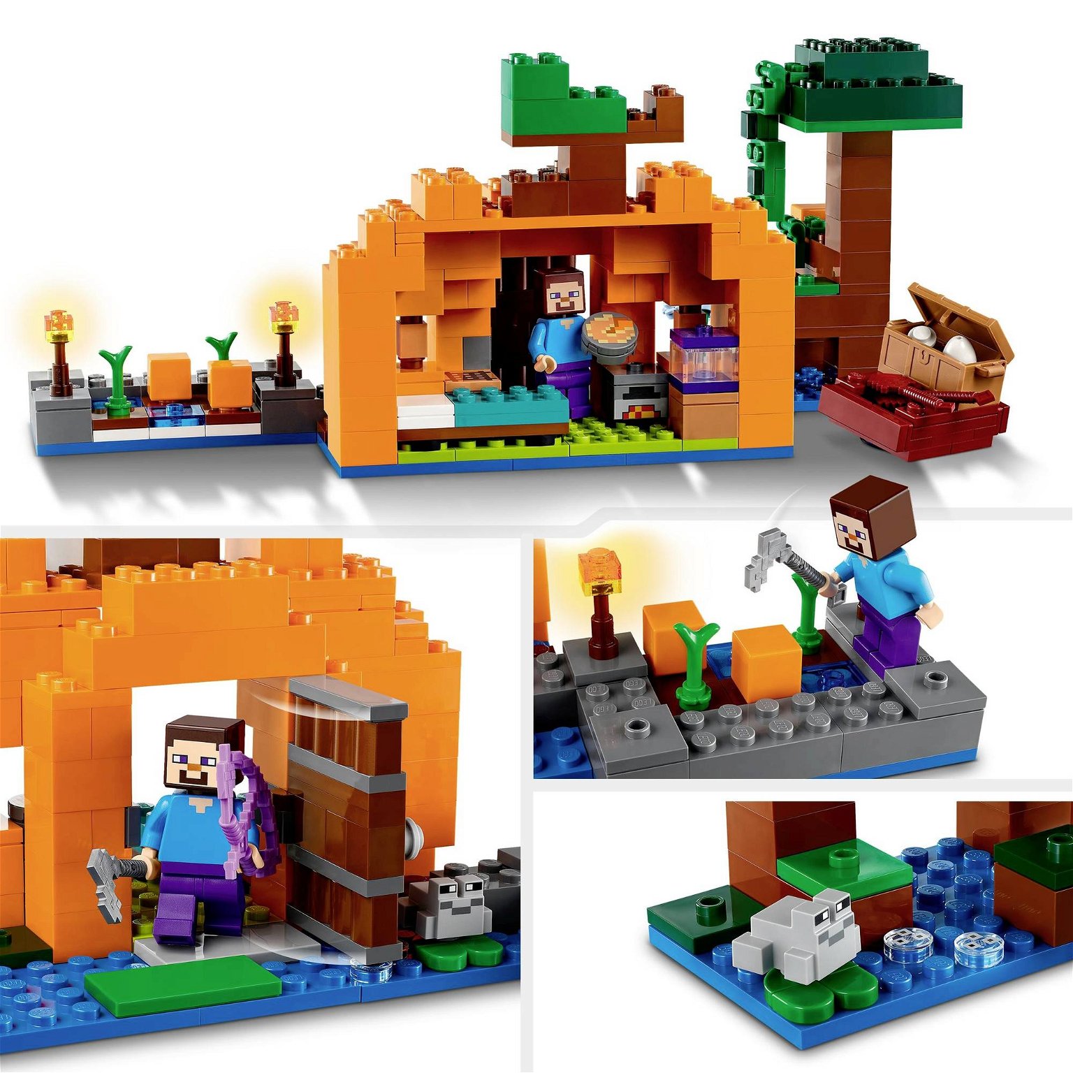 Konstruktorius LEGO Minecraft The Pumpkin Farm - 3