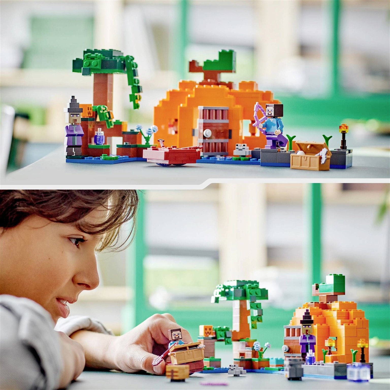 Konstruktorius LEGO Minecraft The Pumpkin Farm - 5