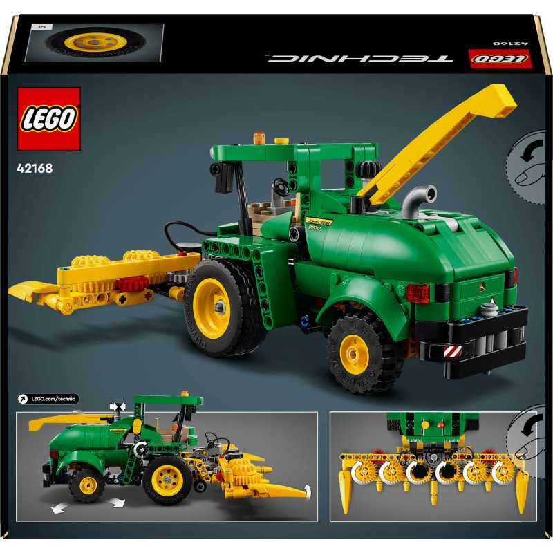 Konstruktorius LEGO Technic John Deere 9700 Forage Harvester 42168 - 2