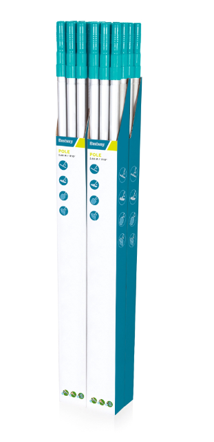 Teleskopinis baseino valymo įrankis BESTWAY, 360 CM - 3