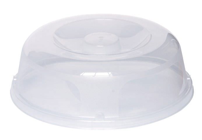 Mikrobangų krosnelės lėkštės dangtis CURVER BASIC KITCHEN ACCESORIES, skaidrus, h9 x 27 x 27 cm-0