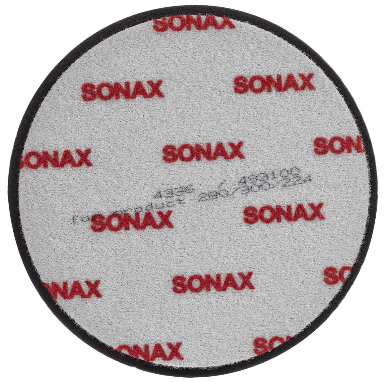 Minkštas pilkas poliravimo padas SONAX, 160mm-1