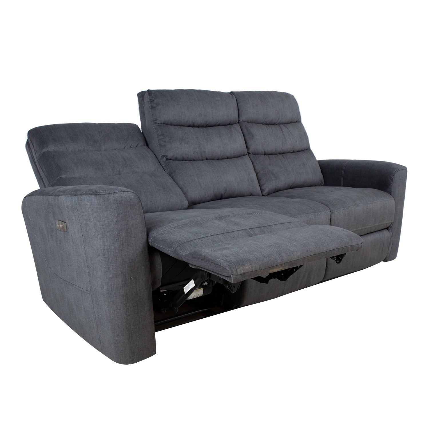 Sofa GASTON 3 su elektriniu mechanizmu, tamsiai pilka-1