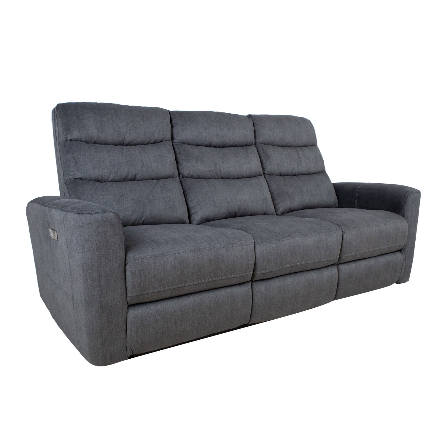 Sofa GASTON 3 su elektriniu mechanizmu, tamsiai pilka-0