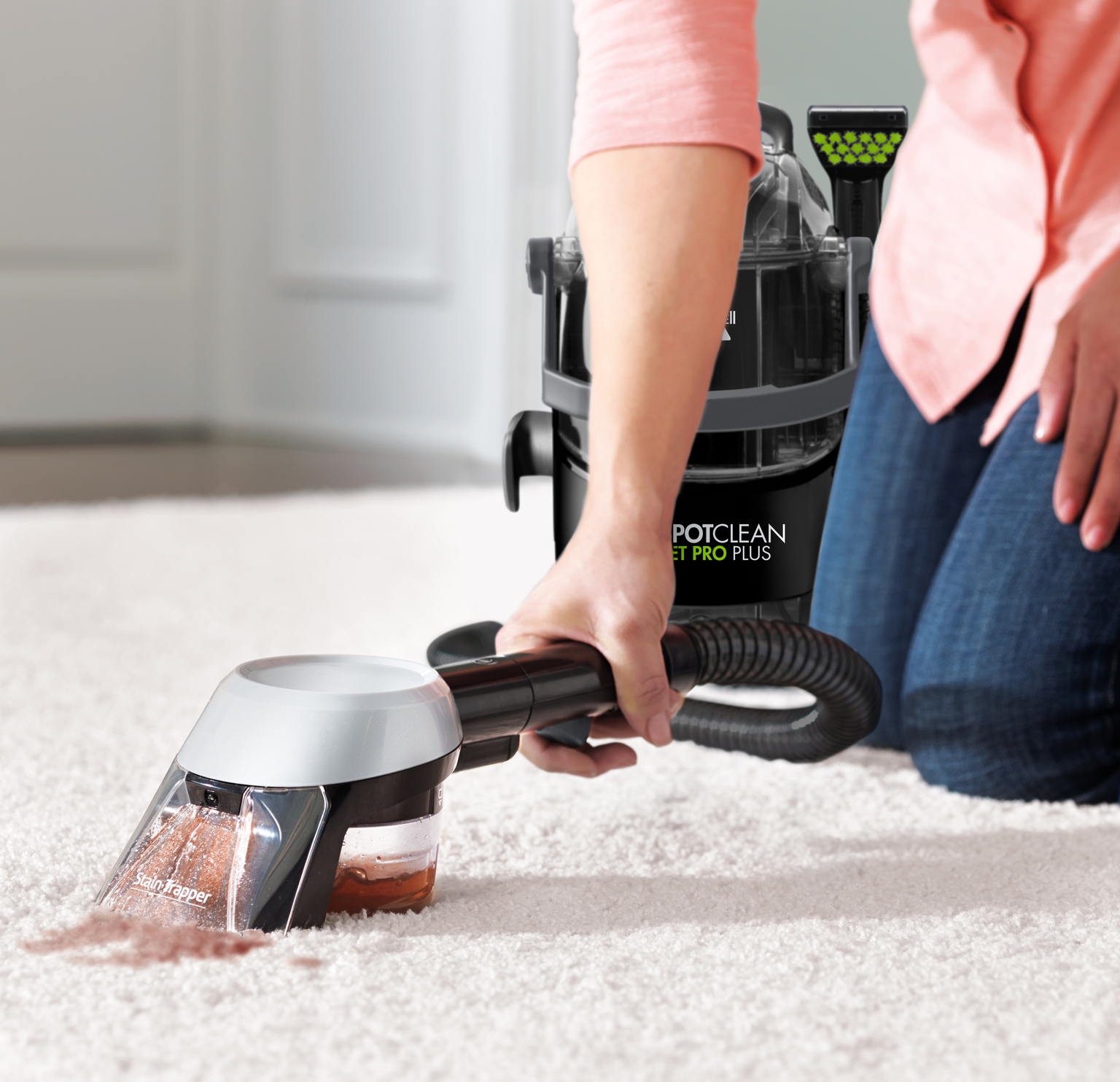 Kilimų ir apmušalų valymo įrenginys BISSELL SpotClean Pet Pro Plus, 37252 , 750 W - 7