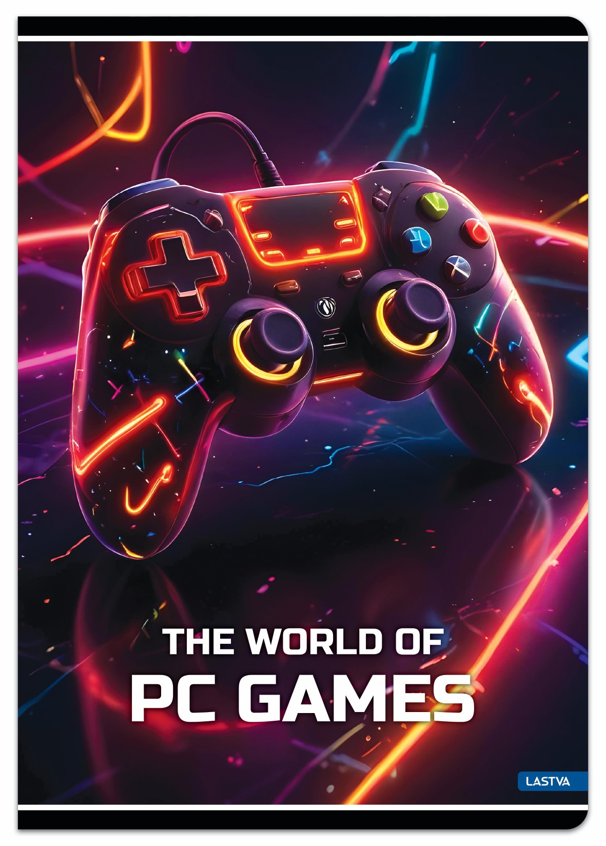 Sąsiuvinis linijomis A5 52lap 80g PC GAMES-1