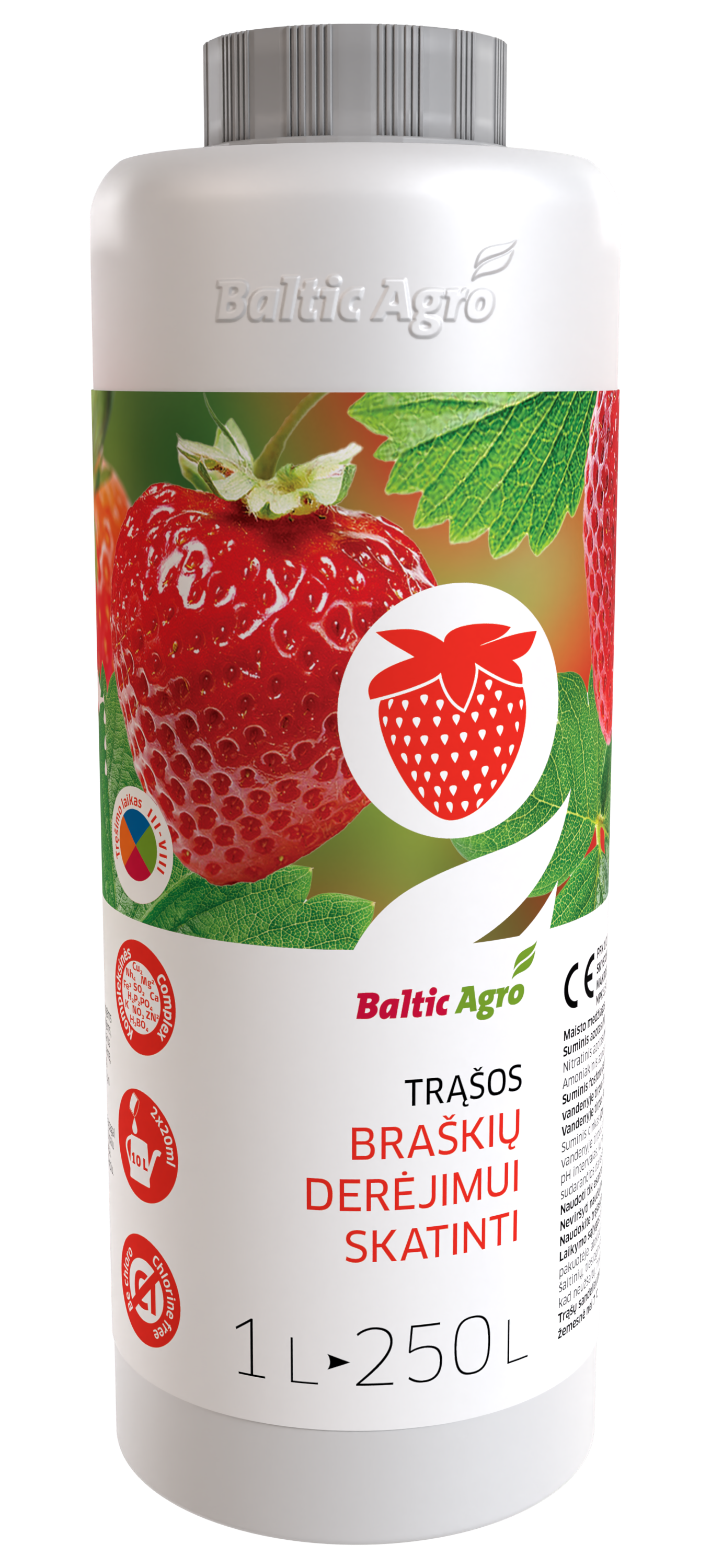 Koncentruotos skystos trąšos braškėms, 1 L-0