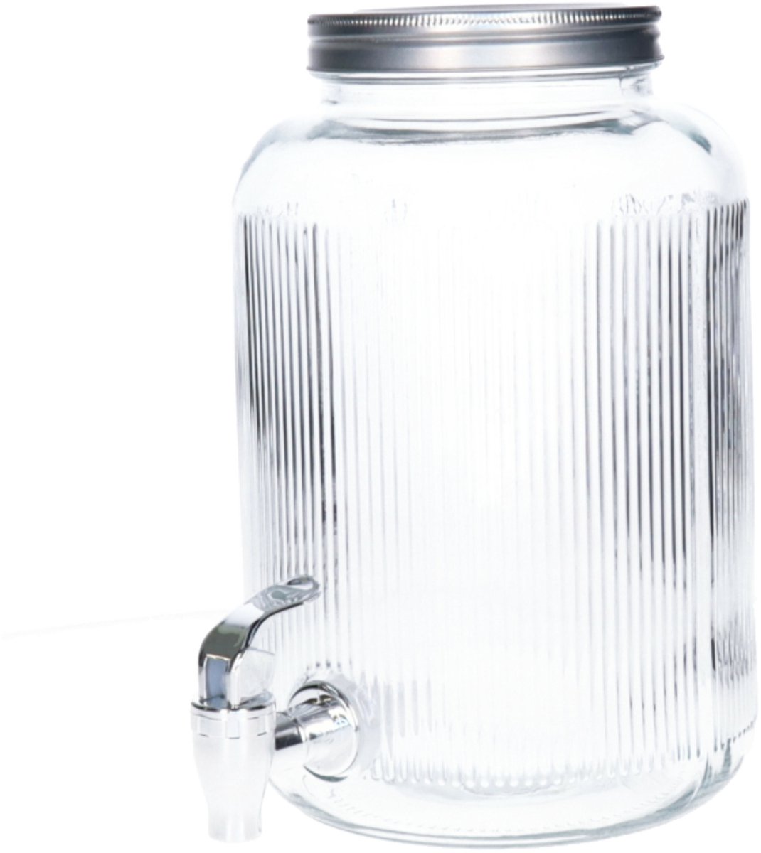 Stiklinis indas su kraneliu, 4 l-0