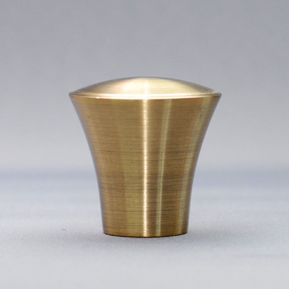Karnizo užbaigimas PRINCE, metalinis, šv. sendinto aukso sp., Ø 16 mm, 2 vnt.
