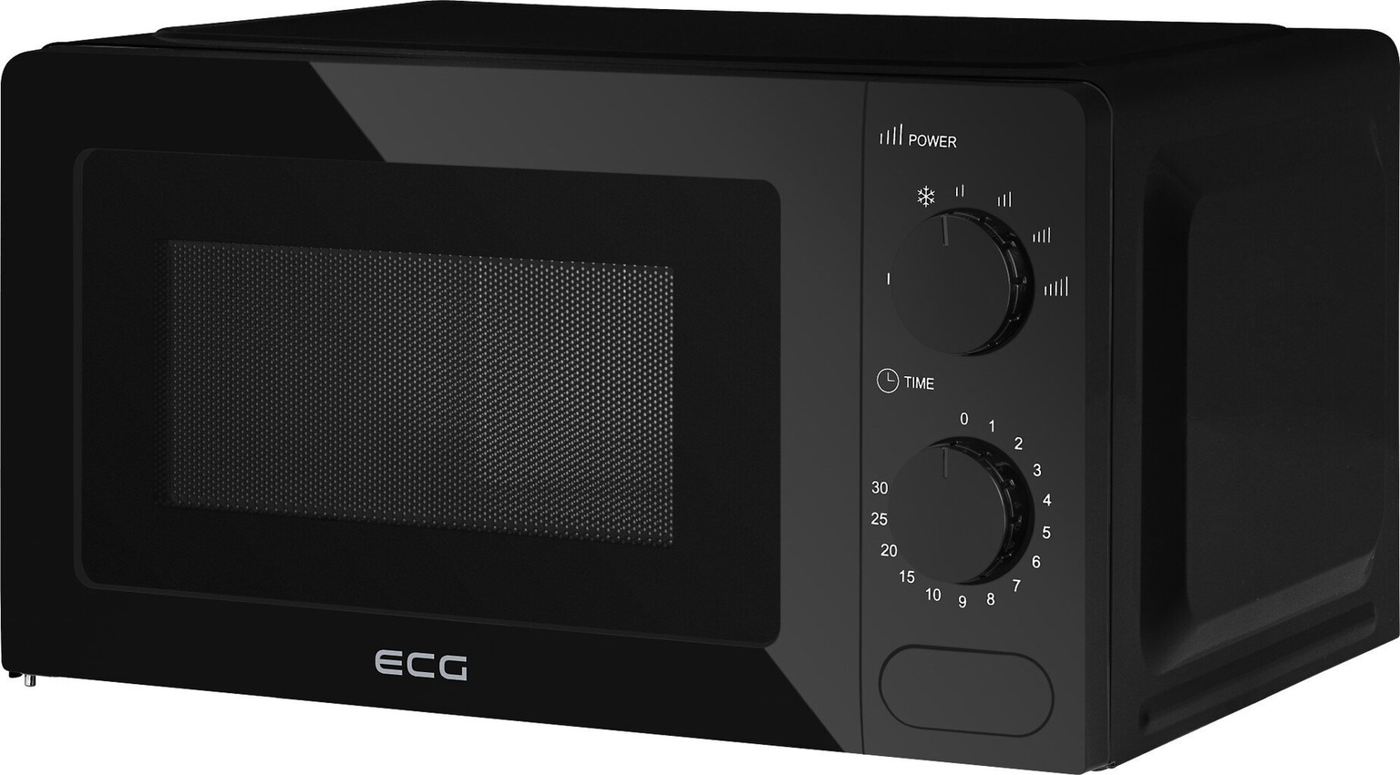 Mikrobangų krosnelė ECG MTM 1774 BE 17 L, juoda - 3