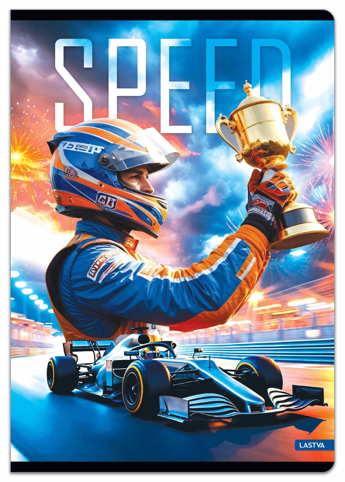 Sąsiuvinis langeliais A4 52lap 80g SPEED - 3