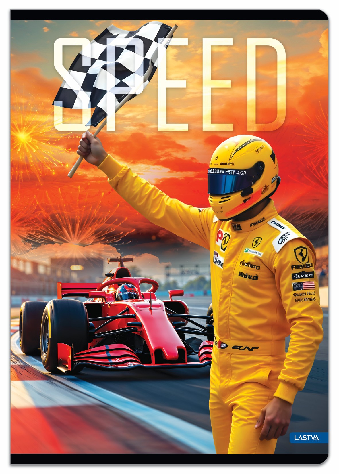 Sąsiuvinis langeliais A4 52lap 80g SPEED-1