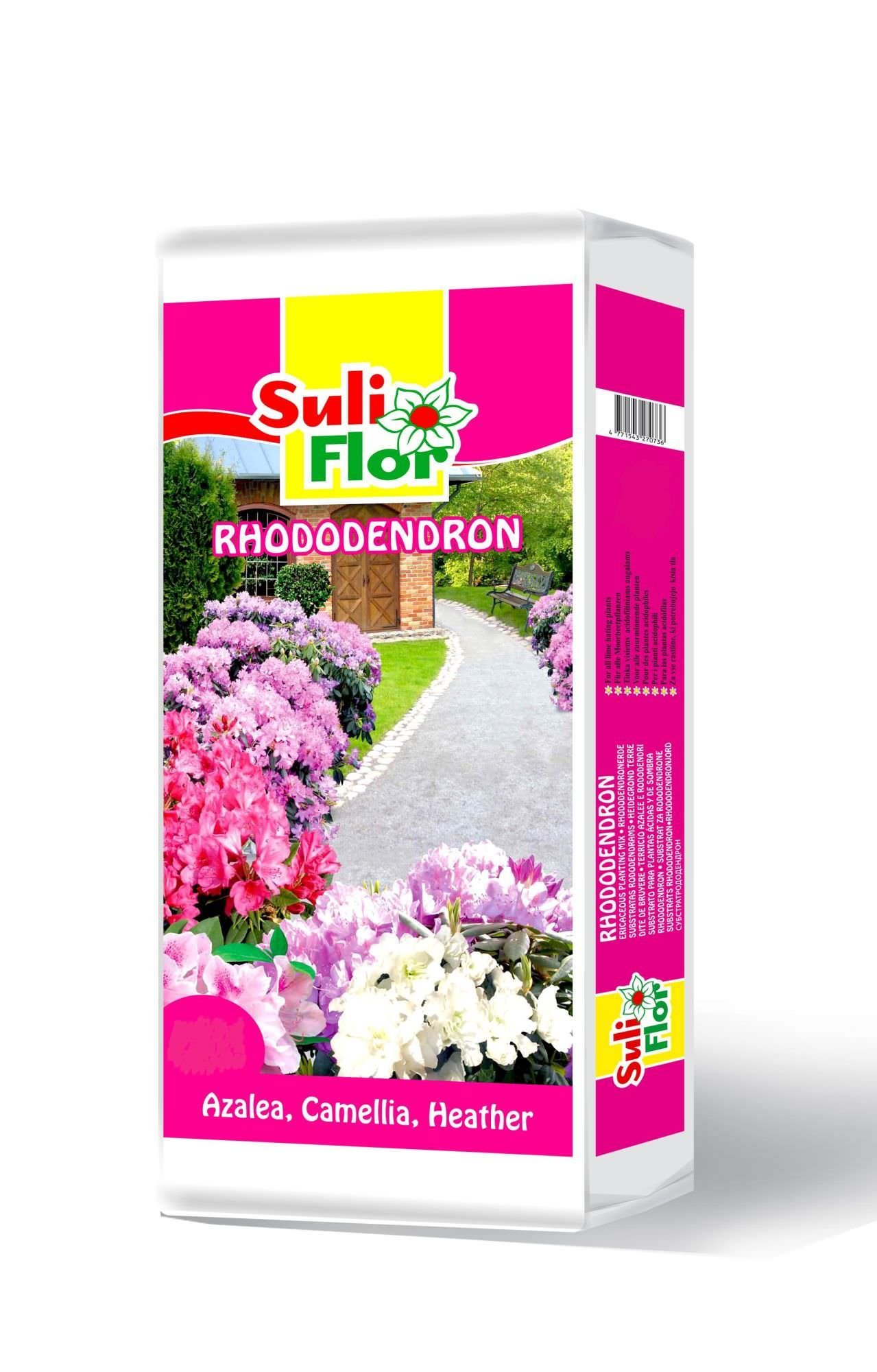 Rododendrų ir azalijų substratas SULIFLOR, 45 l