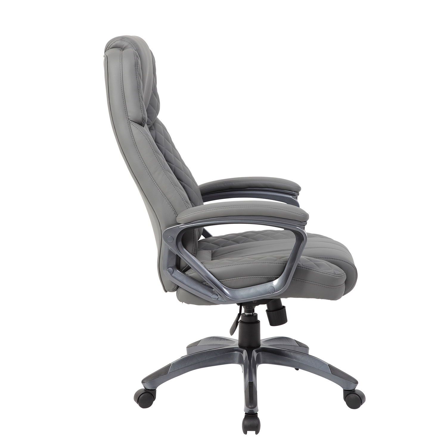 Biuro kėdė HOWARD, 66x75.5x116-123.5 cm, pilka-1