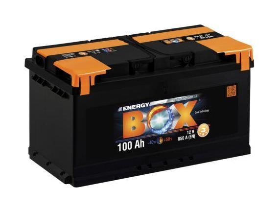 Akumuliatorius ENERGY BOX, 100 Ah, 850 A EN, 352 x 175 x 190 mm