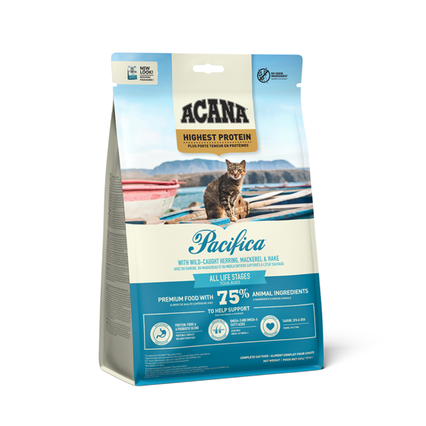 Sausas kačių ėdalas ACANA Pacifica, su žuvimi, 340 g-0