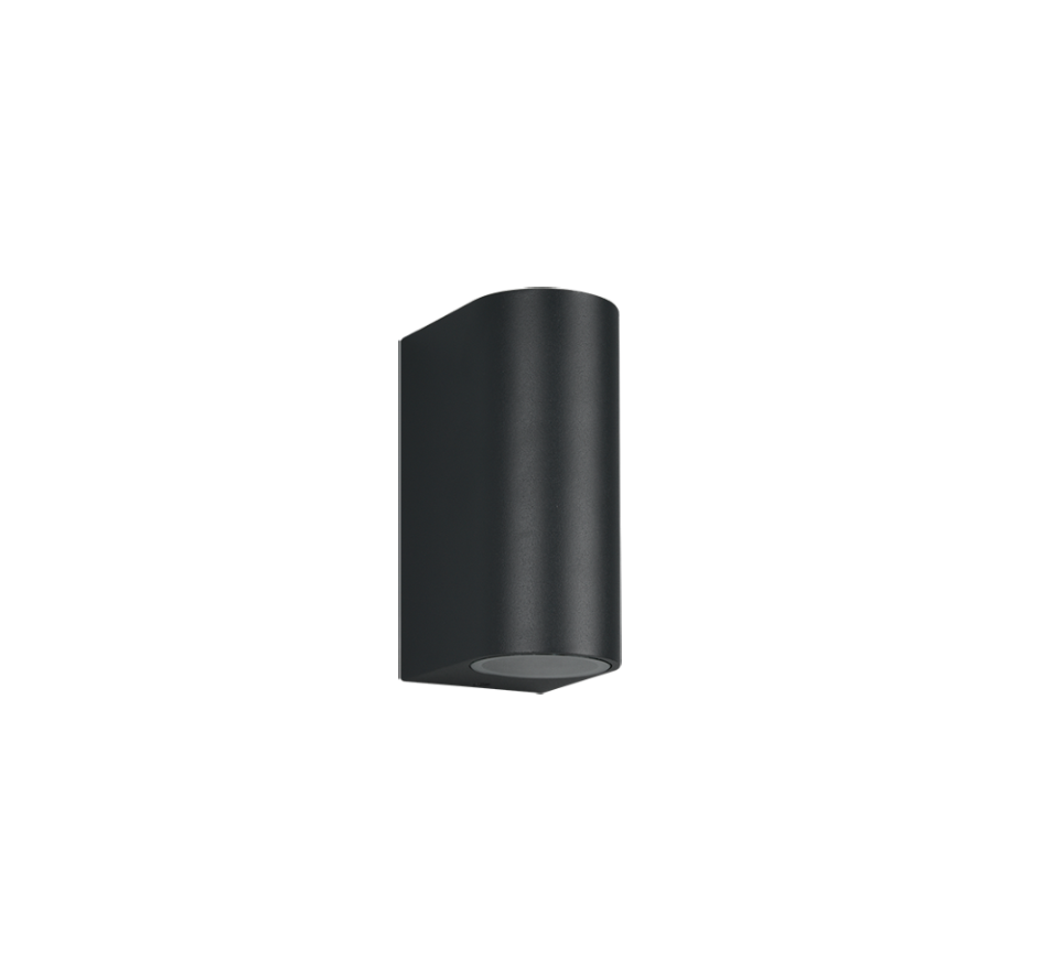 Sieninis lauko šviestuvas TRIO ROYA, IP44 2xGU10 antracito sp 15x6,9x9,2cm-0
