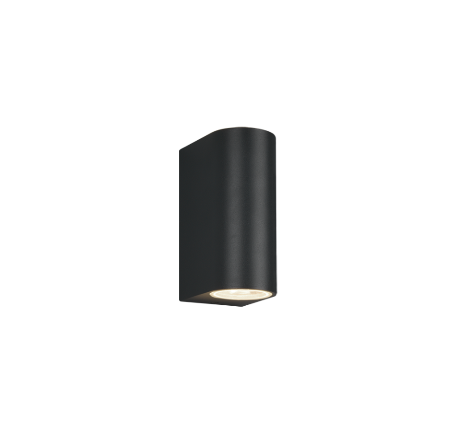 Sieninis lauko šviestuvas TRIO ROYA, IP44 2xGU10 antracito sp 15x6,9x9,2cm-1