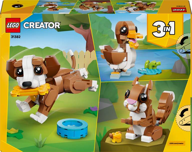 Konstruktorius LEGO Creator Cute Animals: Playful Puppy Dog - 2