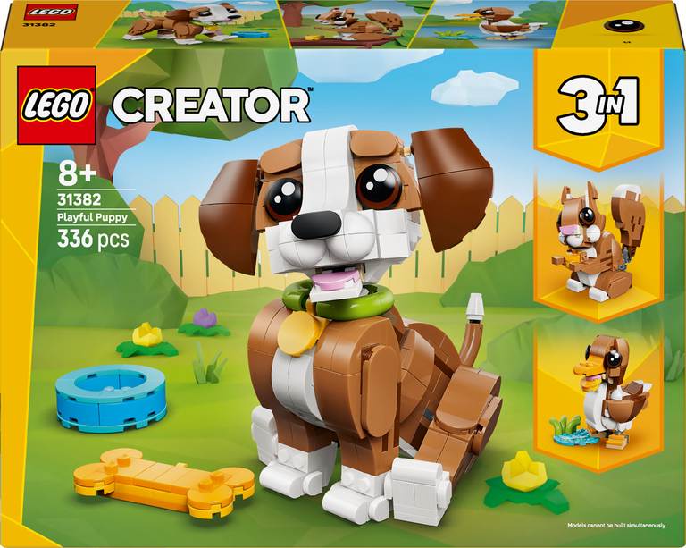 Konstruktorius LEGO Creator Cute Animals: Playful Puppy Dog - 1