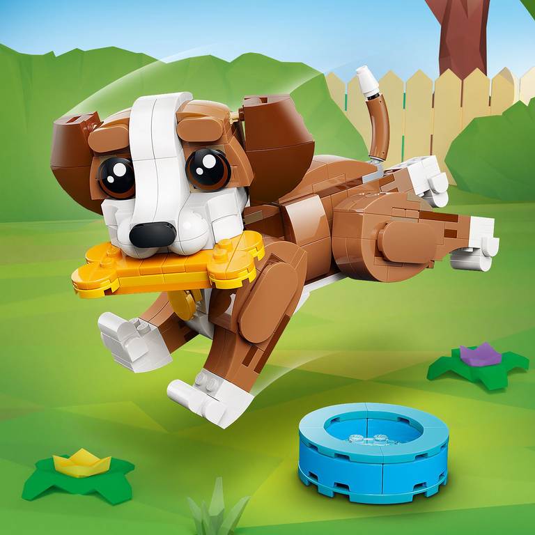 Konstruktorius LEGO Creator Cute Animals: Playful Puppy Dog - 5