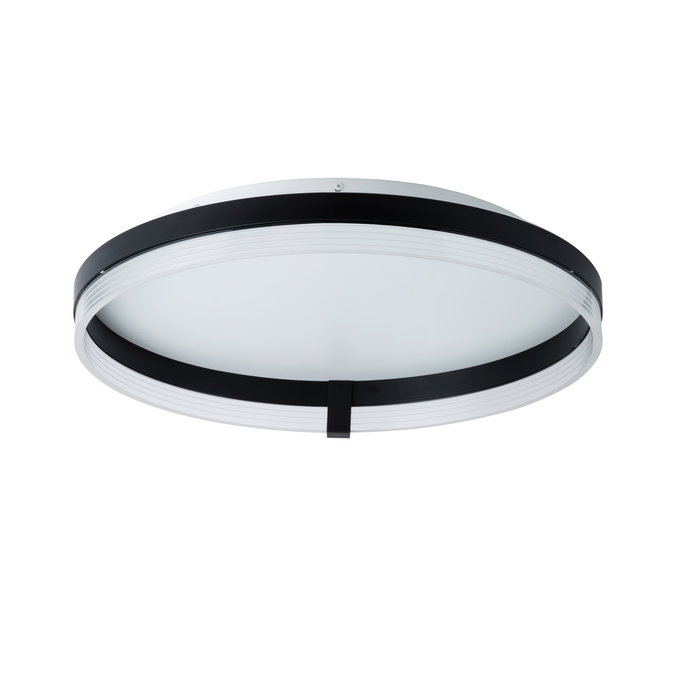 Lubinis LED šviestuvas OSRAM CIRCLE CEILING 32W CCT3000/4200/6500K 3300lm juodas Ø50x9,4cm-0