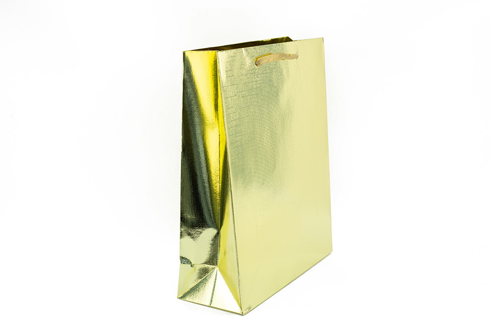 Dovanų maišelis KRAFT Metallic, įvairių sp., 32 x26 x 12 cm-1