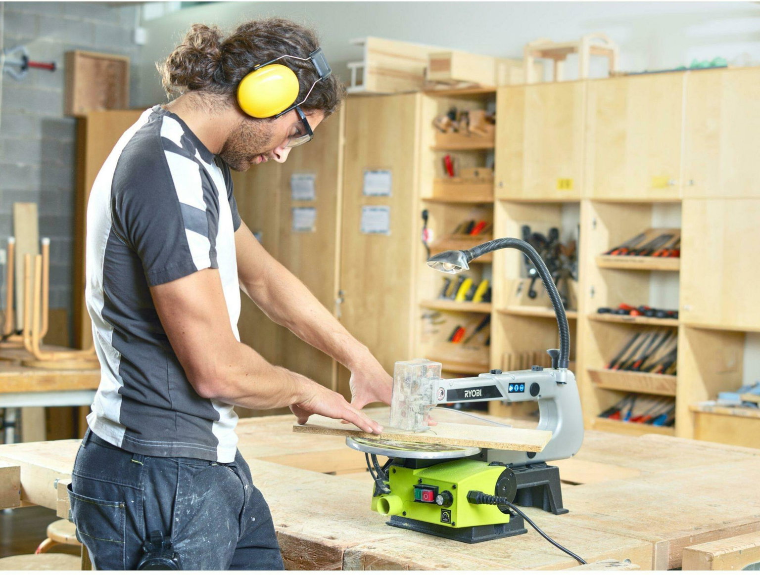 Siaurapjūklinės staklės RYOBI RSW1240G, 70W - 4