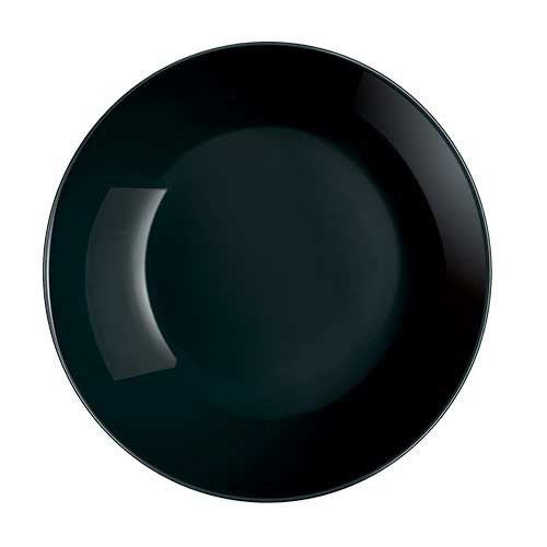 Sriubos lėkštė LUMINARC DIWALI, juodos sp., ø 20 cm