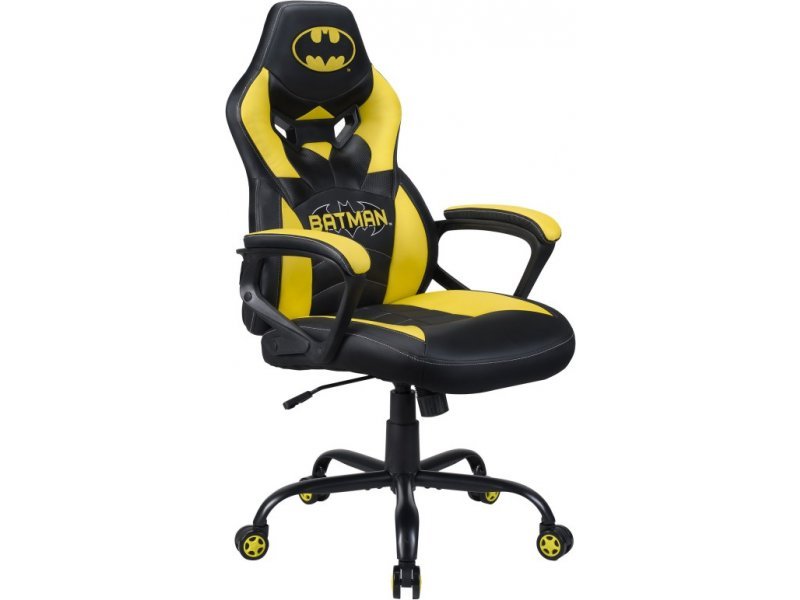 Žaidimų kėdė Subsonic Junior Batman V2, juoda