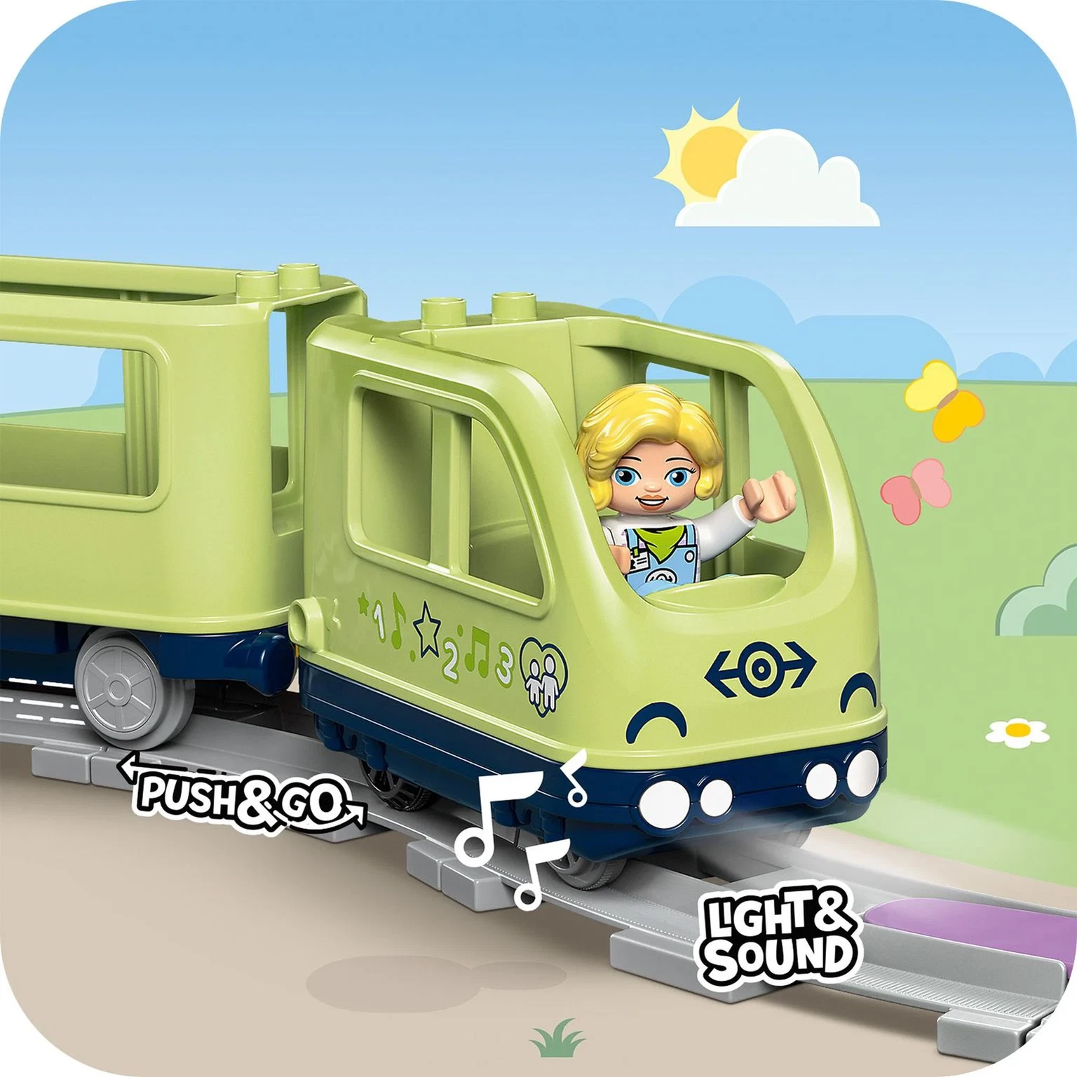 Konstruktorius LEGO Duplo Interactive Adventure Train, 10427 - 4