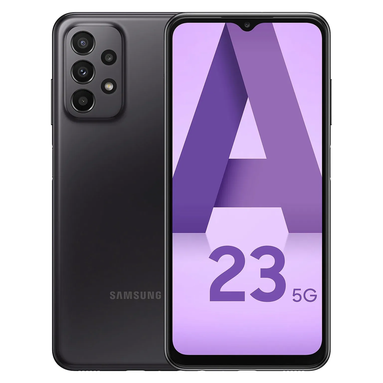 Mobilusis telefonas Samsung Galaxy A23 5G, juodas, 4GB/64GB-0